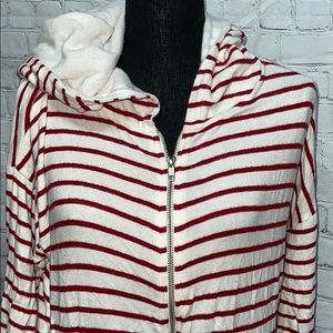 Soft & Comfy Hye Park & Lune Zippered Hooded Sweatshirt
